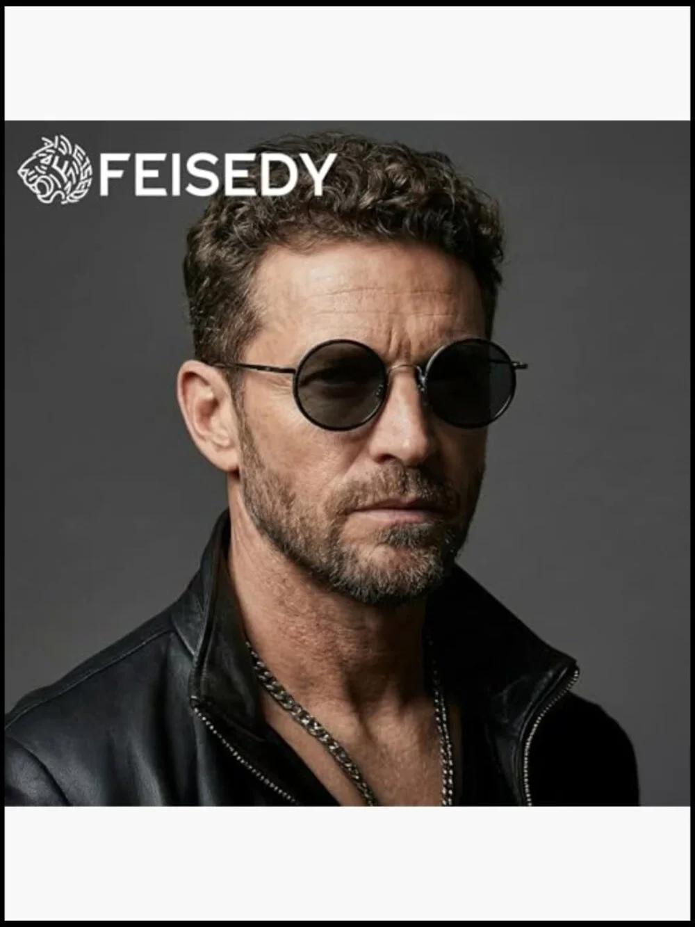 Adjustable Polarized Sunglasses, Foldable Memory Titanium Frame, Steampunk